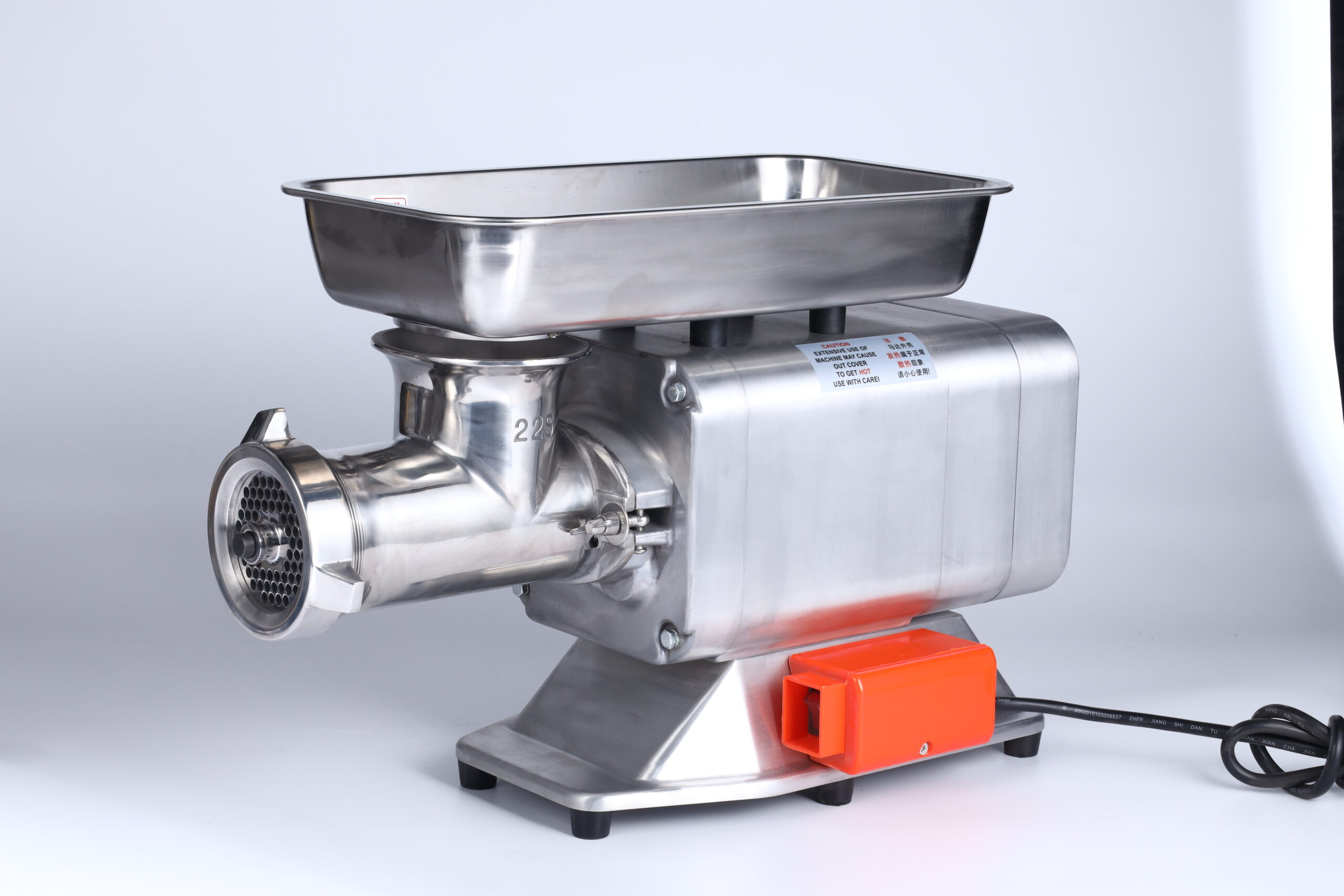 微信图片_20260113200352_1639_7 Commercial Electric Meat Grinder, High-Power Tabletop/Home Meat Grinder, New Core Motor, Multifunctional, Large Capacity, Dual-Use for Home and Commercial Use